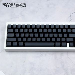 black white translucent theme keycap