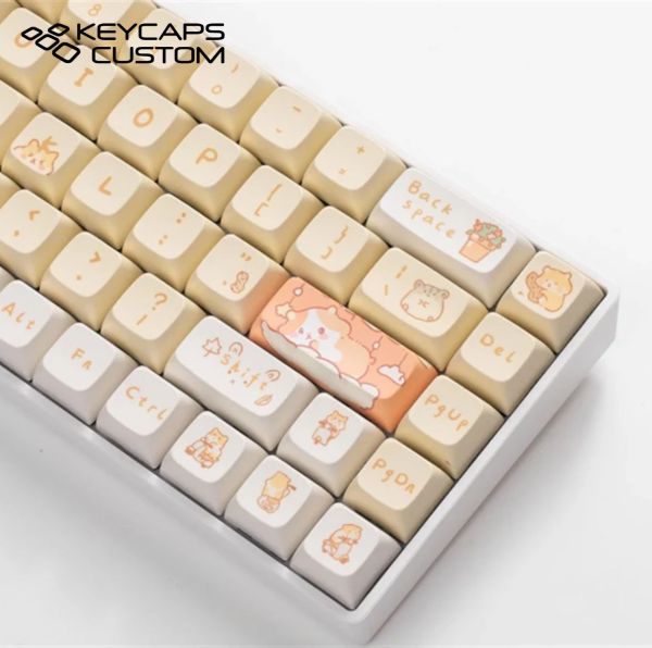 cute hamster themed keycap