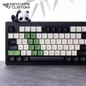 cute panda color theme keycap