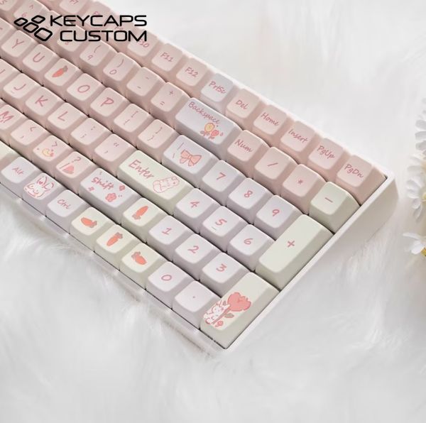 cute rabbit theme keycap