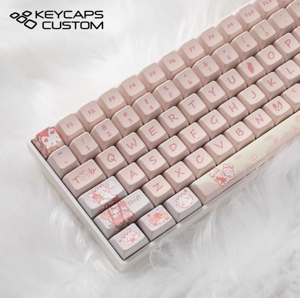 cute rabbit theme keycap