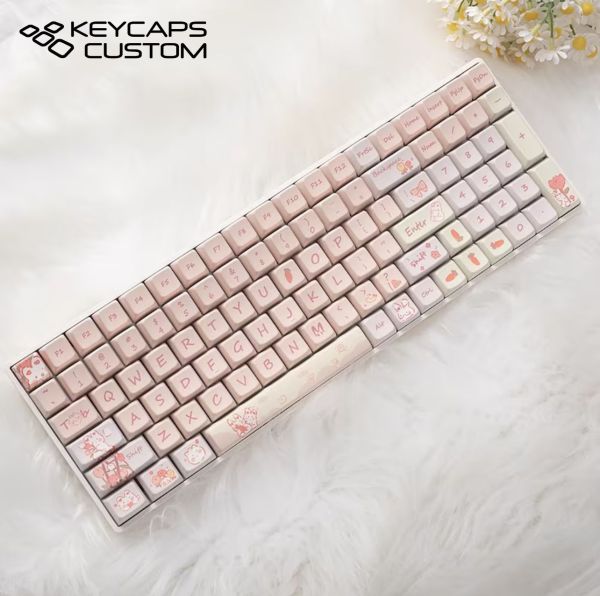 cute rabbit theme keycap