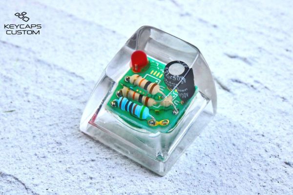 Electronic artisan handmade resin for ESC keycap SA profile