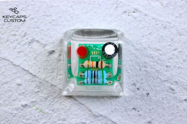 Electronic artisan handmade resin for ESC keycap SA profile