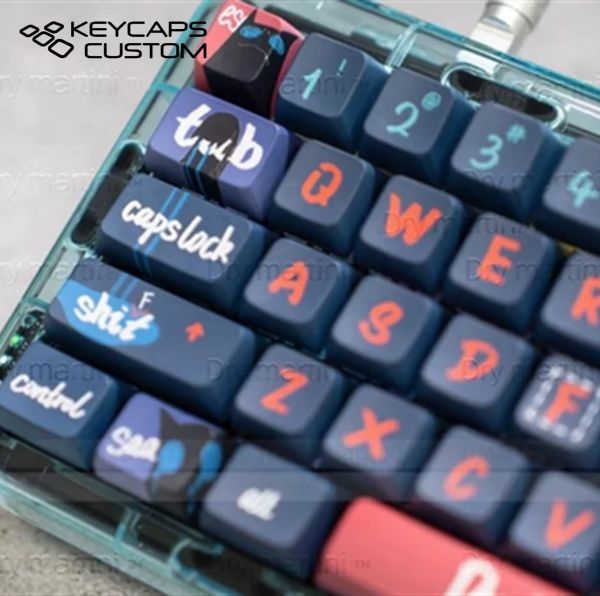 emotional black cat theme keycap