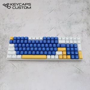 ganss blue white yellow keycap