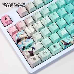 kawaii anime miku keycap