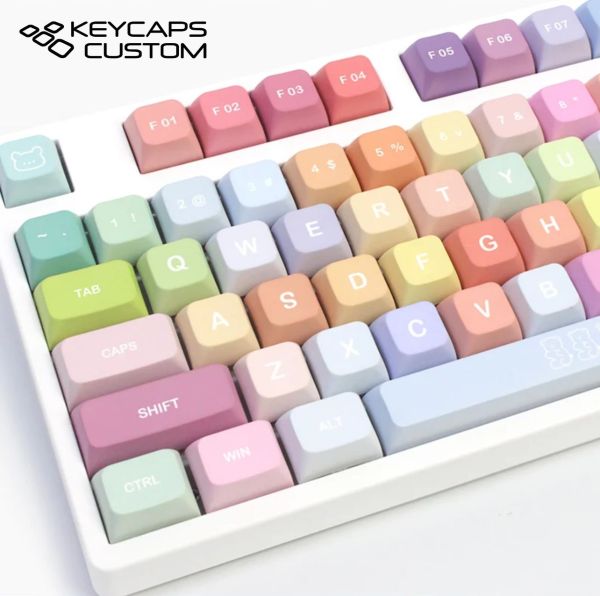 kawaii bear soft candy keycap