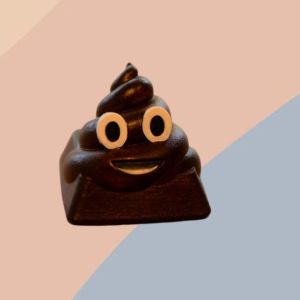 Poop Emoji - Artisan Custom Cherry MX Keycap