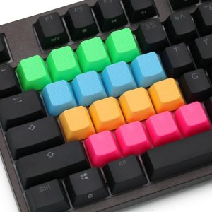 Rubber keycaps