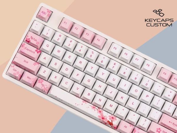 sakura keycaps set