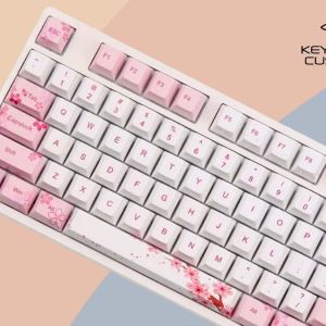 sakura keycaps set