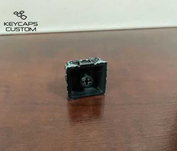 Resin Orbital Command Keycap Inspired by Starcraft 2 This keycap is inspired by Blizzard's RTS game, Starcraft 2, and features the Orbital Command design.