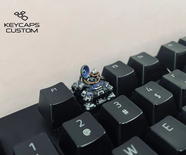 Resin Orbital Command Keycap Inspired by Starcraft 2 This keycap is inspired by Blizzard's RTS game, Starcraft 2, and features the Orbital Command design.