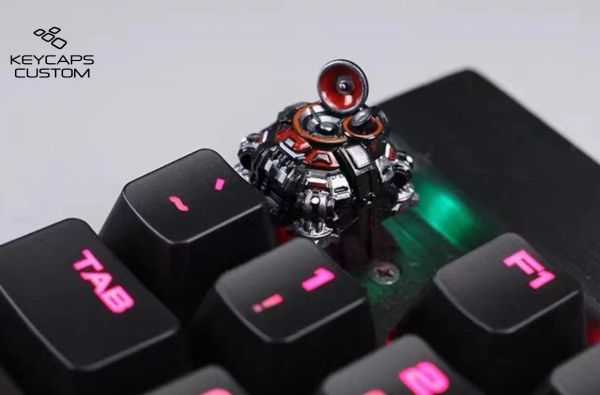 Resin Orbital Command Keycap Inspired by Starcraft 2 This keycap is inspired by Blizzard's RTS game, Starcraft 2, and features the Orbital Command design.