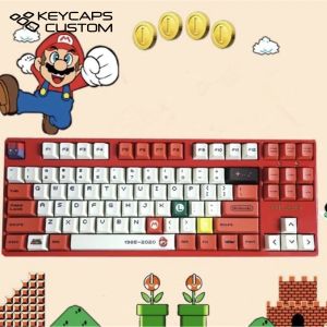 super mario keycap