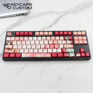vintage sakura theme keycap